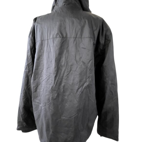Stylus‎ Men's Full-Zip Jacket Waterproof /Windbreaker Black Size 2xL - Picture 3 of 6